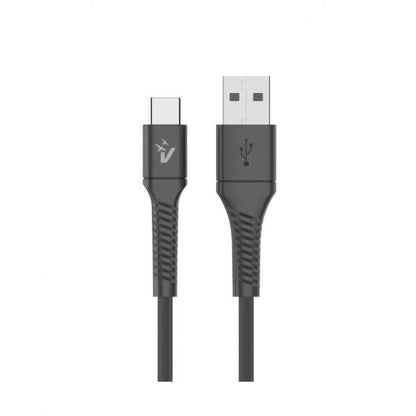 VULTECH CAVO SMARTPHONE USB to Type-C, 1,2m, 3.0A 60W, NERO [CS-TAC12BK]