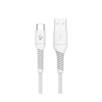 VULTECH CAVO SMARTPHONE USB to Type-C, 1,2m, 3.0A 60W, BIANCO [CS-TAC12WH]