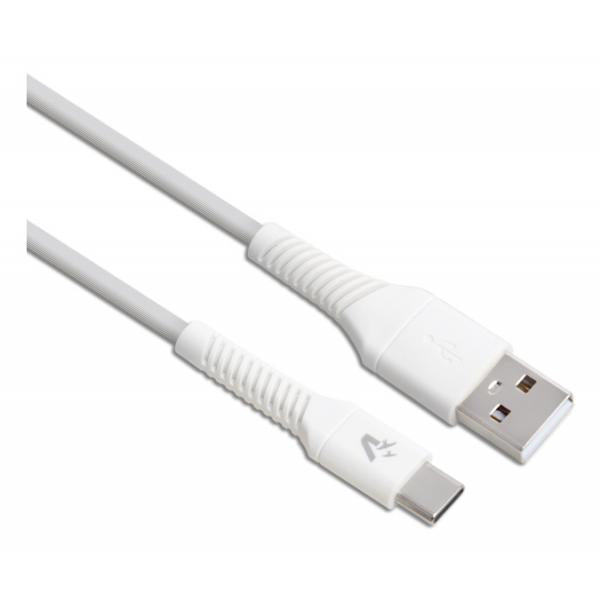 VULTECH CAVO SMARTPHONE USB to Type-C, 1,2m, 3.0A 60W, BIANCO [CS-TAC12WH]