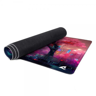 SHARKOON SKILLER SGP40 D4 MOUSEPAD TAPPETINO GAMING 1000 x 500 x 3 MM CITTA ROSA NEON [SKILLER SGP40 D4]