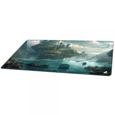 SHARKOON SKILLER SGP40 D6 MOUSEPAD TAPPETINO GAMING 1000 x 500 x 3 MM LAGUNA VERDE [SKILLER SGP40 D6]