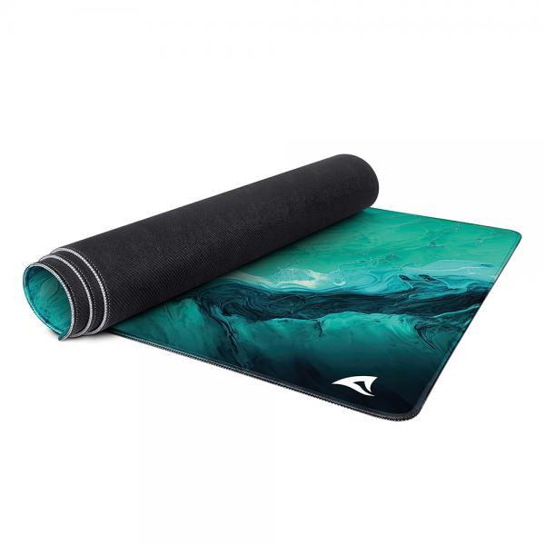 SHARKOON SKILLER SGP40 D10 MOUSEPAD TAPPETINO GAMING 1000 x 500 x 3 MM NUBE BLU/VERDE [SKILLER SGP40 D10]