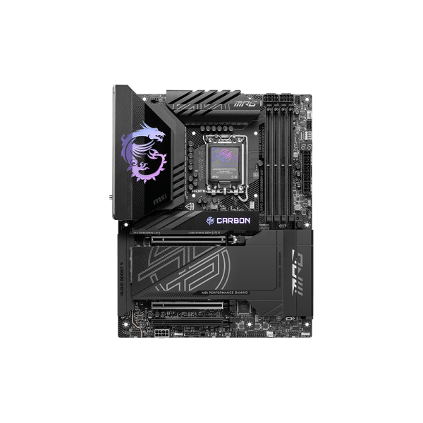 MSI MB MPG Z890 CARBON WIFI GAMING, STD MPG Z890 CARBON WIFI,Z890,LGA1851,4DDR5,3PCIEX16,5M.2,2TBT4, [MPG Z890 C WIFI]