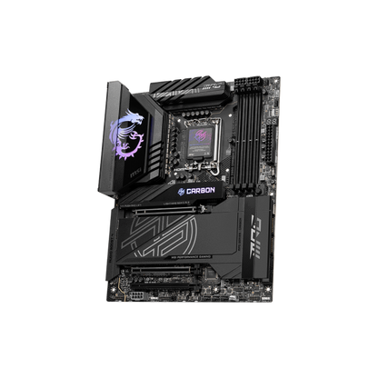 MSI MB MPG Z890 CARBON WIFI GAMING, STD MPG Z890 CARBON WIFI,Z890,LGA1851,4DDR5,3PCIEX16,5M.2,2TBT4, [MPG Z890 C WIFI]