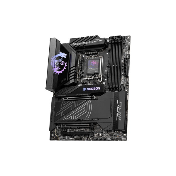 MSI MB MPG Z890 CARBON WIFI GAMING, STD MPG Z890 CARBON WIFI,Z890,LGA1851,4DDR5,3PCIEX16,5M.2,2TBT4, [MPG Z890 C WIFI]