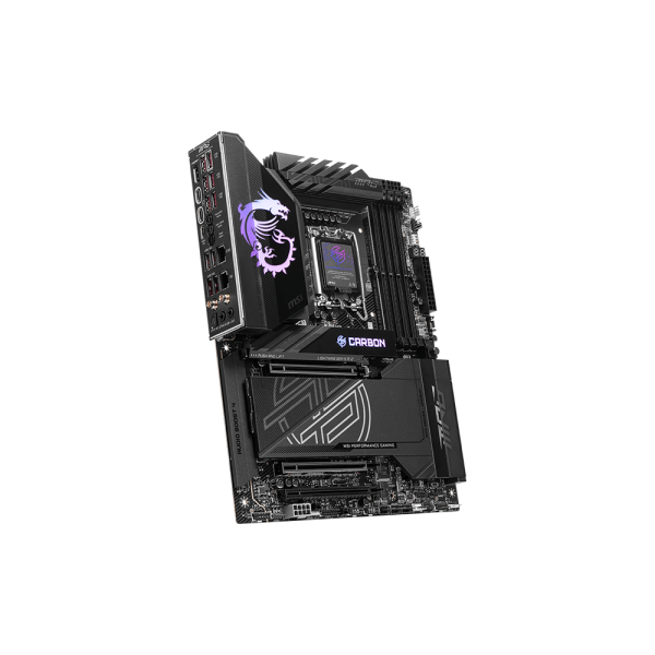 MSI MB MPG Z890 CARBON WIFI GAMING, STD MPG Z890 CARBON WIFI,Z890,LGA1851,4DDR5,3PCIEX16,5M.2,2TBT4, [MPG Z890 C WIFI]