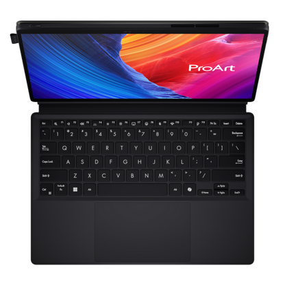 ASUS ProArt PZ13 HT5306QA-LX006X Qualcomm Snapdragon X1-P42-100 Ibrido (2 in 1) 33,8 cm (13.3") Touch screen 3K 16 GB LPDDR5x-SDRAM 1 TB SSD Wi-Fi 7 (802.11be) Windows 11 Pro Nero [HT5306QA-LX006X]