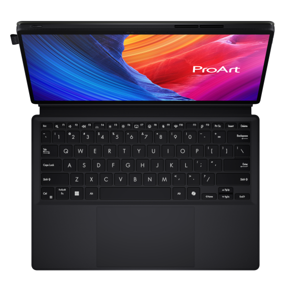 ASUS ProArt PZ13 HT5306QA-LX006X Qualcomm Snapdragon X1-P42-100 Ibrido (2 in 1) 33,8 cm (13.3") Touch screen 3K 16 GB LPDDR5x-SDRAM 1 TB SSD Wi-Fi 7 (802.11be) Windows 11 Pro Nero [HT5306QA-LX006X]