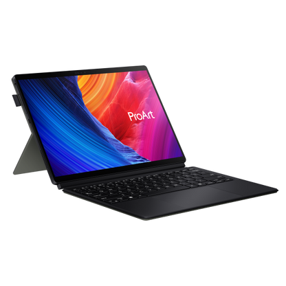 ASUS ProArt PZ13 HT5306QA-LX006X Qualcomm Snapdragon X1-P42-100 Ibrido (2 in 1) 33,8 cm (13.3") Touch screen 3K 16 GB LPDDR5x-SDRAM 1 TB SSD Wi-Fi 7 (802.11be) Windows 11 Pro Nero [HT5306QA-LX006X]