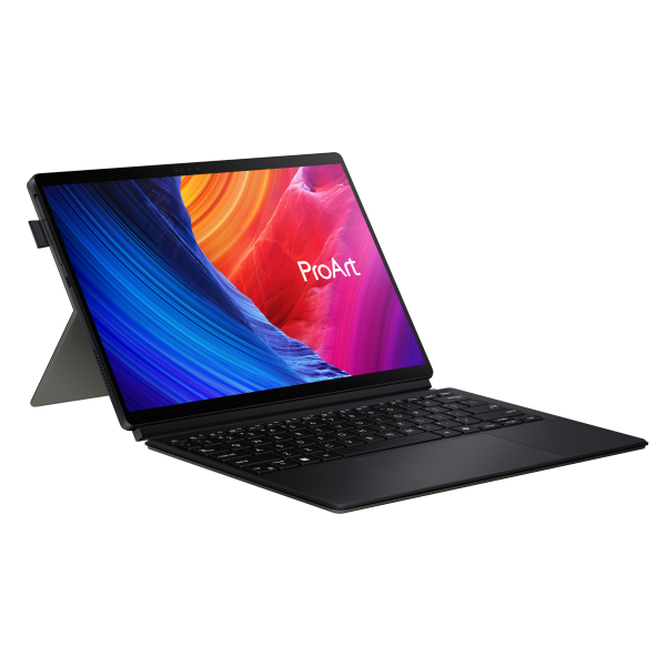 ASUS ProArt PZ13 HT5306QA-LX006X Qualcomm Snapdragon X1-P42-100 Ibrido (2 in 1) 33,8 cm (13.3") Touch screen 3K 16 GB LPDDR5x-SDRAM 1 TB SSD Wi-Fi 7 (802.11be) Windows 11 Pro Nero [HT5306QA-LX006X]