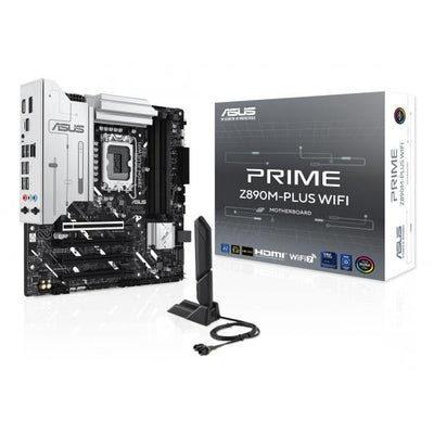 ASUS PRIME Z890M-PLUS WIFI Intel Z890 LGA 1851 (Socket V1) micro ATX [90MB1J80-M0EAY0]