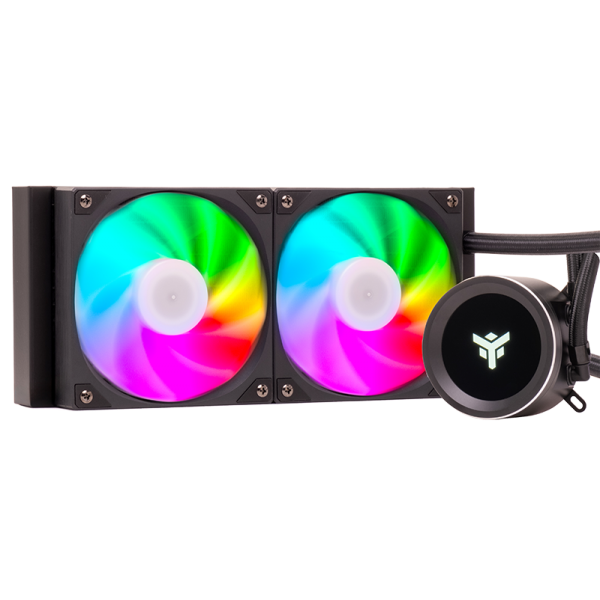 ITEK DISSIPATORE A LIQUIDO ARCTIC SPHERE LCD 240 - 240MM SKT UNIVERSALE PWM FAN LCD 2.8 CON SOFTW [ITLCASL240]