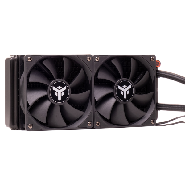 ITEK DISSIPATORE A LIQUIDO ICECORE 240 - 240MM SKT UNIVERSALE PWM BLACK FAN [ITLCICB240]
