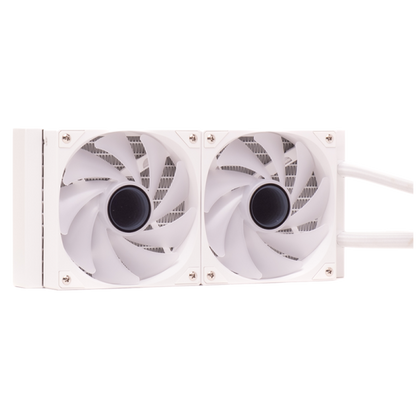 ITEK DISSIPATORE A LIQUIDO HYDRO CUBE 240W - 240MM SKT UNIVERSALE PWM FAN ARGB WHITE EDITION [ITLCHCA240W]