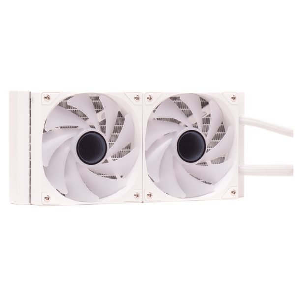 ITEK DISSIPATORE A LIQUIDO HYDRO CUBE 240W - 240MM SKT UNIVERSALE PWM FAN ARGB WHITE EDITION [ITLCHCA240W]
