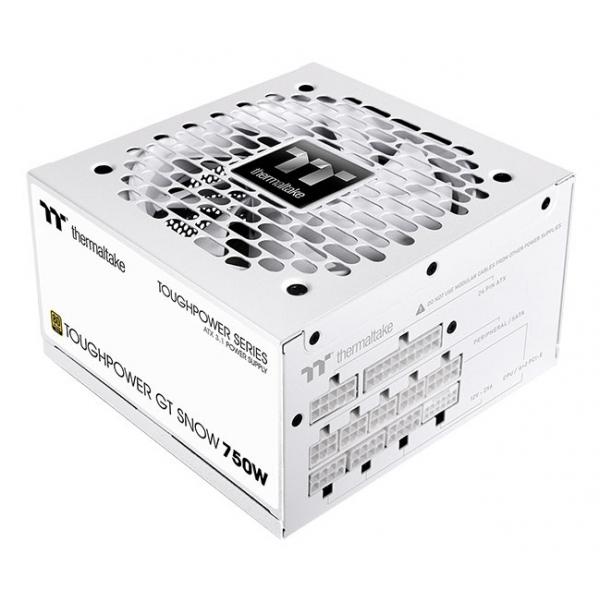 THERMALTAKE ALIM.TOUGHPOWER GT 750W SNOW F.MODULE 80P GOLD PCIe 12V-2x6 ATX [PS-TPT-0750FNFAGE-W]
