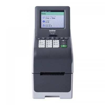 Brother TD-2350DSA203 stampante per etichette (CD) Termica diretta 203 x 203 DPI 152 mm/s Con cavo e senza cavo Collegamento ethernet LAN Wi-Fi Bluetooth [TD2350DSA203Z1]
