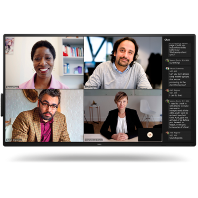 DELL P5525QC Pannello piatto per segnaletica digitale 138,8 cm (54.6") LCD 400 cd/m 4K Ultra HD Nero [DELL-P5525QC]