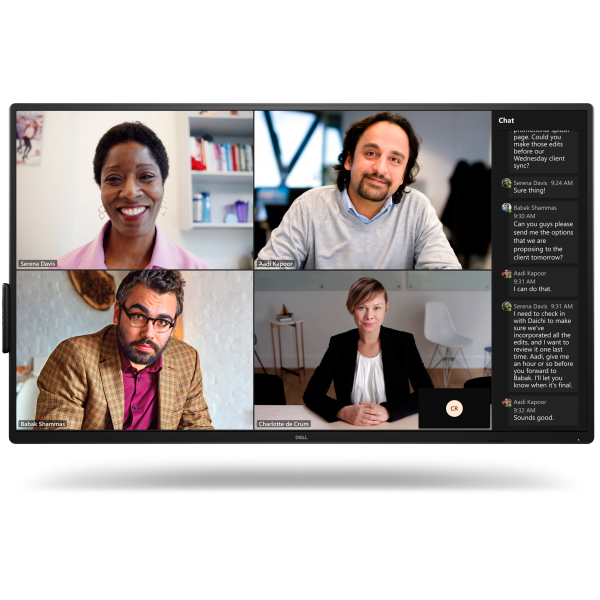 DELL P5525QC Pannello piatto per segnaletica digitale 138,8 cm (54.6") LCD 400 cd/m 4K Ultra HD Nero [DELL-P5525QC]