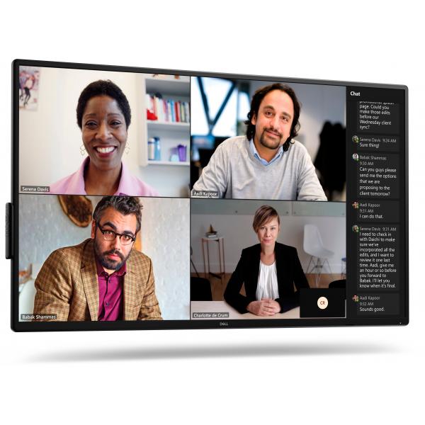 DELL P5525QC Pannello piatto per segnaletica digitale 138,8 cm (54.6") LCD 400 cd/m 4K Ultra HD Nero [DELL-P5525QC]