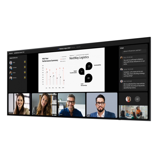 Samsung QPDX-5K Pannello piatto per segnaletica digitale 2,67 m (105") LCD Wi-Fi 500 cd/m 5K Ultra HD Nero Tizen 7.0 24/7 [LH105QPD5BGXEN]