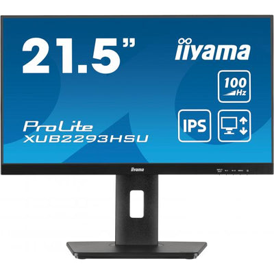 iiyama ProLite XUB2293HSU-B7 Monitor PC 54,6 cm (21.5") 1920 x 1080 Pixel Full HD LED Nero [XUB2293HSU-B7]