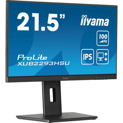 iiyama ProLite XUB2293HSU-B7 Monitor PC 54,6 cm (21.5") 1920 x 1080 Pixel Full HD LED Nero [XUB2293HSU-B7]