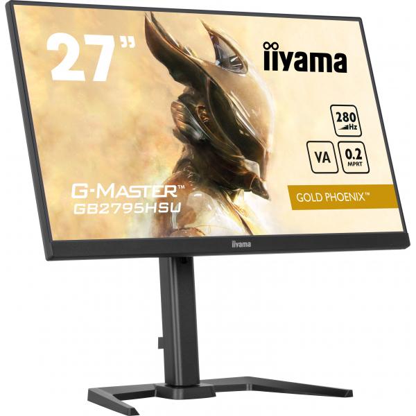 Iiyama G-Master Gold Phoenix - 27 inch Full HD LED Monitor - 1920x1080 - Pivot [GB2795HSU-B1]