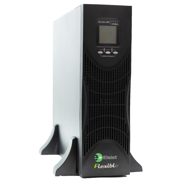 Elsist FLEXIBLE 1500 gruppo di continuità (UPS) Doppia conversione (online) 1,5 kVA 1500 W [EL-FLEXIBLE1500VS]