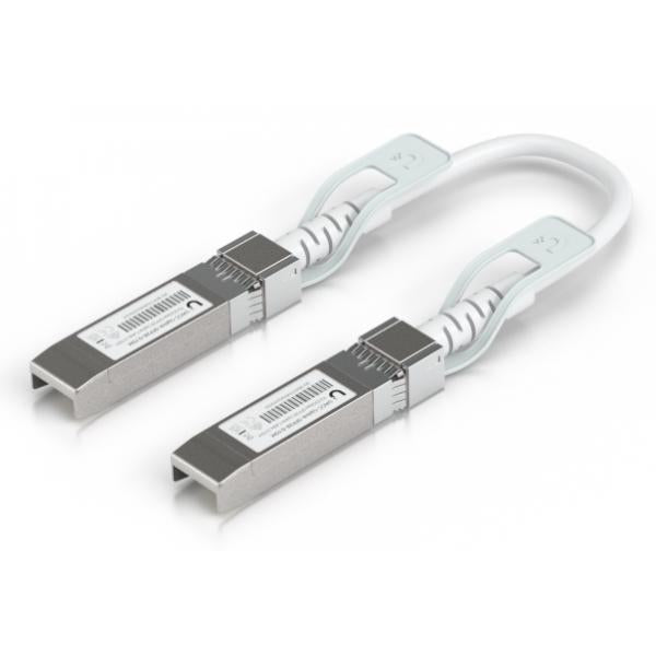 Ubiquiti - UACC-Uplink-SFP28-0.15M - Cavo DAC da 15 cm. per connessioni da SFP a QSFP (1-25GB) [UACC-Uplink-SFP28-0.15M]