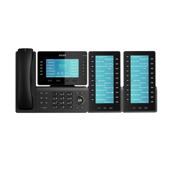 Snom D8C - Expansion Module USB for D865, D862, D815W and D812, 6.8 Inch IPS-Display, 60 program. keys on 3 pages [00004562]