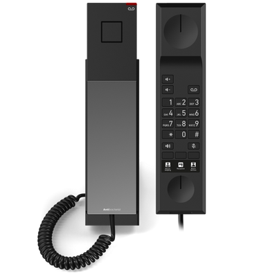 Snom HD300A, 1-Line Analog phone, Line-powered, no battery required, High-quality handset speakerphone [00007029]