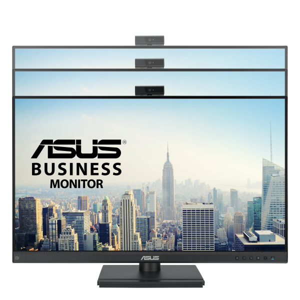 ASUS MONITOR 23,8 LED IPS 16:9 FHD 5MS 250 CDM, VGA/DP/HDMI WEBCAM, MULTIMEDIALE [BE249QFK]