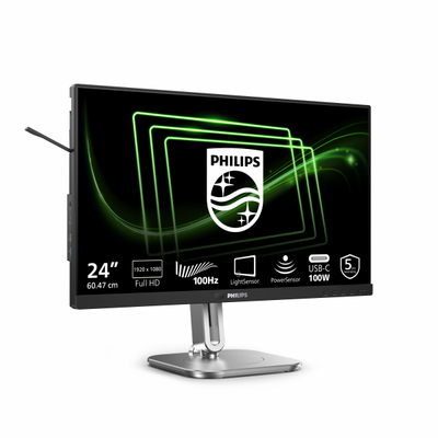 Philips 5000 series 24 inch - 1920 x 1080 - Full HD - LCD - Black [24B2G5301/00]