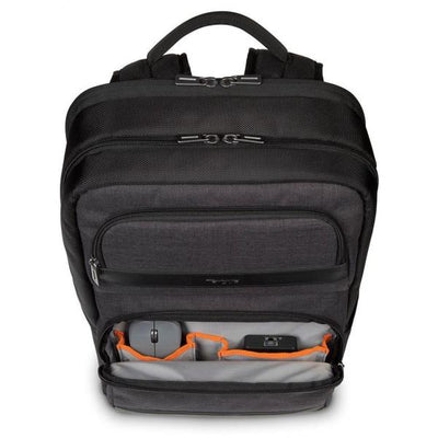 Targus CitySmart Advanced Laptop Backpack - Black-Grey [TSB912GL]