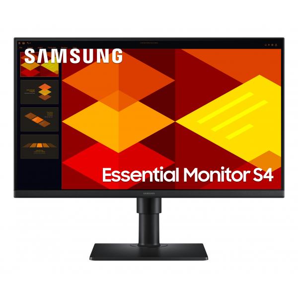 SAMSUNG MONITOR 24 LED IPS 16:9 FHD 5MS 250 CDM 100hz, PIVOT, DP/HDMI, MULTIMEDIALE, S4 S24D406 [LS24D406GAUXEN]