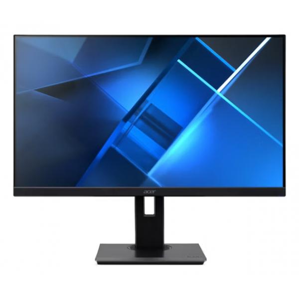 Acer B7 Series - B277U DE - 27 inch - Quad HD IPS LED Monitor - USB Hub - 2560x1440 - Pivot / HAS / Webcam / Speakers [UM.HB7EE.E48]