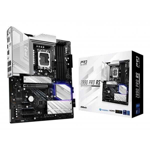 ASROCK MB Z890, Z890 PRO RS , LGA1851,4 X DDR5, ATX [Z890 PRO RS]