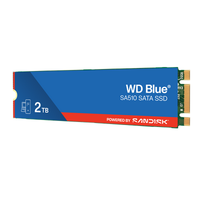 WESTERN DIGITAL SSD BLUE 2TB M.2 SA510 2280 SATA III 6 GBS [WDS200T3B0B]