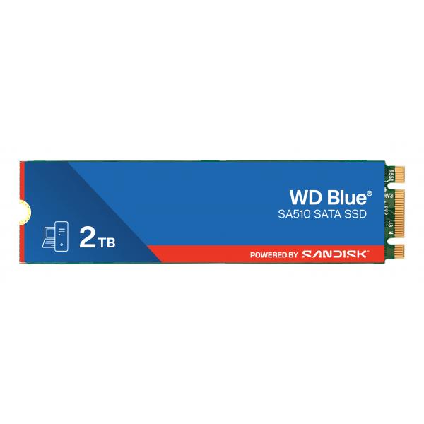 WESTERN DIGITAL SSD BLUE 2TB M.2 SA510 2280 SATA III 6 GBS [WDS200T3B0B]