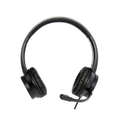 VULTECH CUFFIE CON MICROFONOCON ARCHETTO REGOLABILE, CON FILO USB [HS-03]