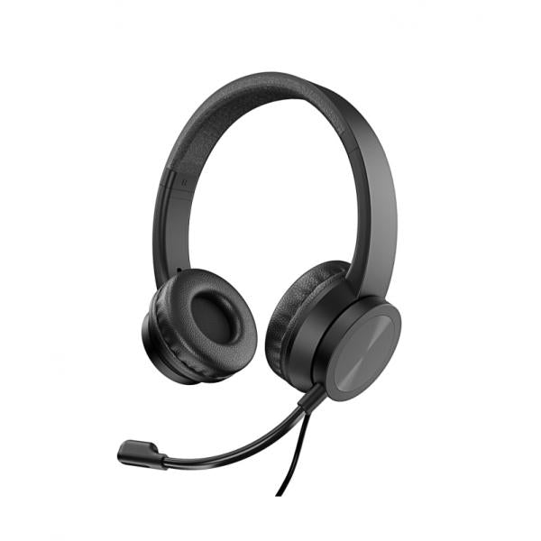 VULTECH CUFFIE CON MICROFONOCON ARCHETTO REGOLABILE, CON FILO USB [HS-03]