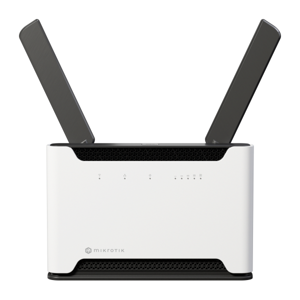 Mikrotik, Chateau PRO ax. Router Wi-Fi 6 4x4 con CPU quad-core ARM da 2,2 GHz, 1 GB RAM, 5 porte Gigabit Ethernet, 1 porta USB 3.0 e sistema operativo RouterOS (Licenza L6) [H53UiG-5HaxQ2HaxQ]