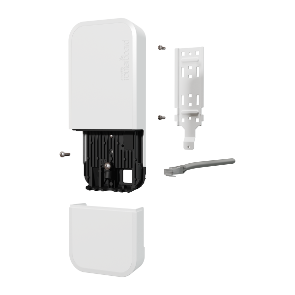 Mikrotik, wAP ax, brings fast and reliable Wi-Fi 6 to your countryside getaway or any other challenging environments  like a rural gas station or a bus stop.. [wAPG-5HaxD2HaxD]