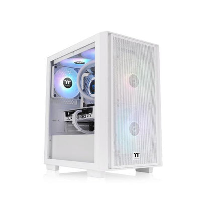 Thermaltake Versa H16 TG ARGB Micro Tower Bianco [CA-1Y8-00S6WN-01]