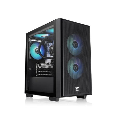 Thermaltake Versa H16 TG ARGB Micro Tower Nero [CA-1Y8-00S1WN-02]