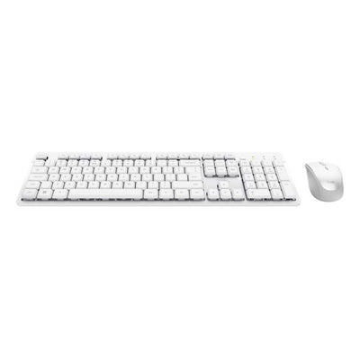 TRUST BUNDLE TASTIERA E MOUSE ODY II, BIANCO, IT [25466]