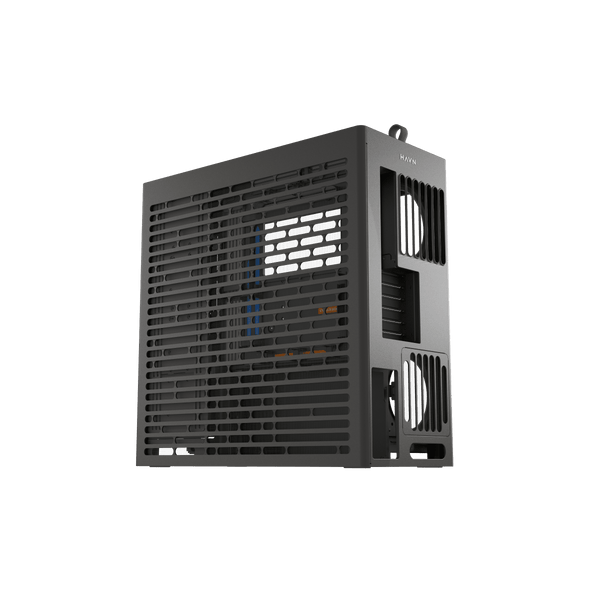 HAVN CASE HS 420, E-ATX, VETRO TEMPERATO, NERO [HVN-CA-HS420-06]