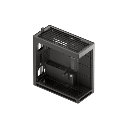 HAVN CASE HS 420, E-ATX, VETRO TEMPERATO, NERO [HVN-CA-HS420-06]