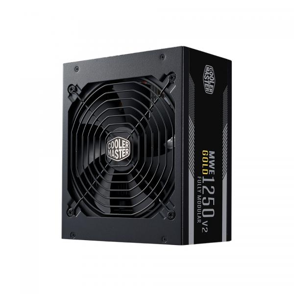 COOLER MASTER ALIMENTATORE MWE GOLD V2, 1250W 80+ GOLD, FULL MODULARE ATX 3.1 VENTOLA 135MM, 10 ANNI [MPE-C501-AFCAG-3EEU]